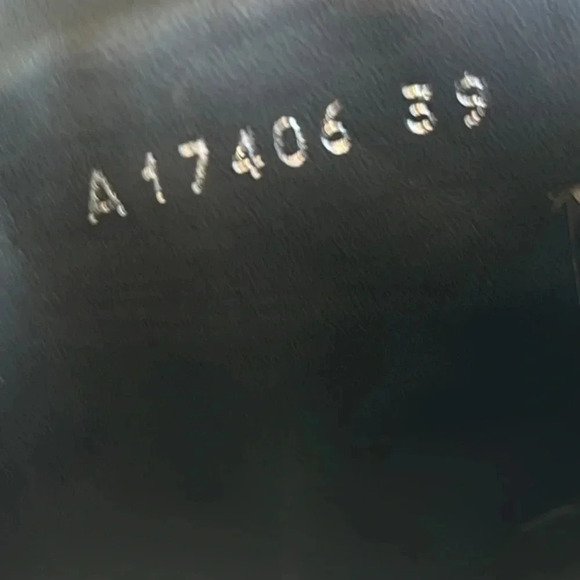 Cavalli Class Black  Knee high Calf skin Leather Combat Boots Sz 8 - Picture 7 of 17